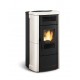 Poêle à granulés de bois en acier étanche - Marque Extra-Flamme - Modèle Vnovella