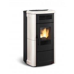 Poêle à granulés de bois en acier - Marque Extra-Flamme - Modèle Novella