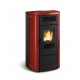 Poêle à granulés de bois en acier étanche - Marque Extra-Flamme - Modèle Vnovella