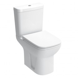 Pack WC au sol de marque VITRA modèle NORMUS S20 avec cuvette carré, double abattant