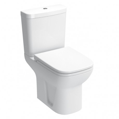 Pack WC au sol de marque VITRA modèle NORMUS S20 avec cuvette carré, double  abattant - ATD Home