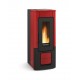 Poêle à granulés de bois en acier étanche - Marque ExtraFlame - Modèle Wendy