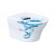 Abattant lavant slim + cuvette WC Japonais - Marque Toto - Modèle MH